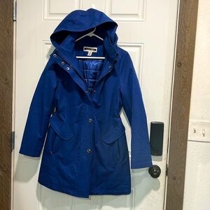 Kristen Blake water repellent parka coat hoodie